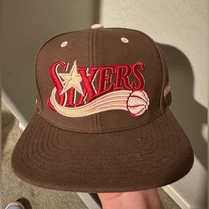 NBA PHILADELPHIA 76ERS MITCHELL & NESS FITTED 7 5/8